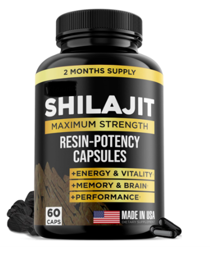 Shilajit 60 Capsulas Suplemento