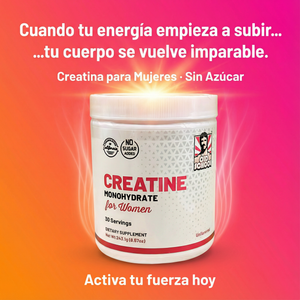 Creatina Monohydrate para Mujeres